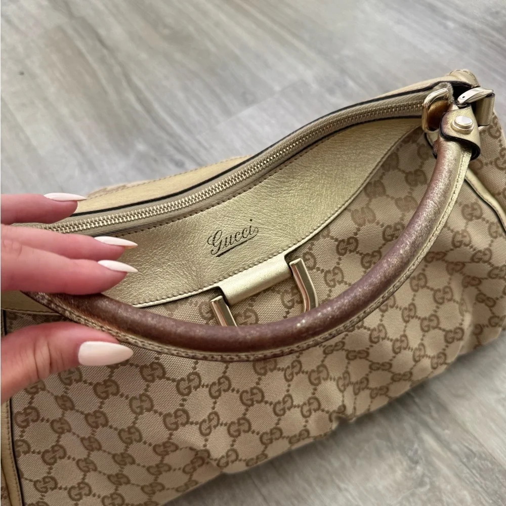 Gucci GG Canvas Abbey hobo bag